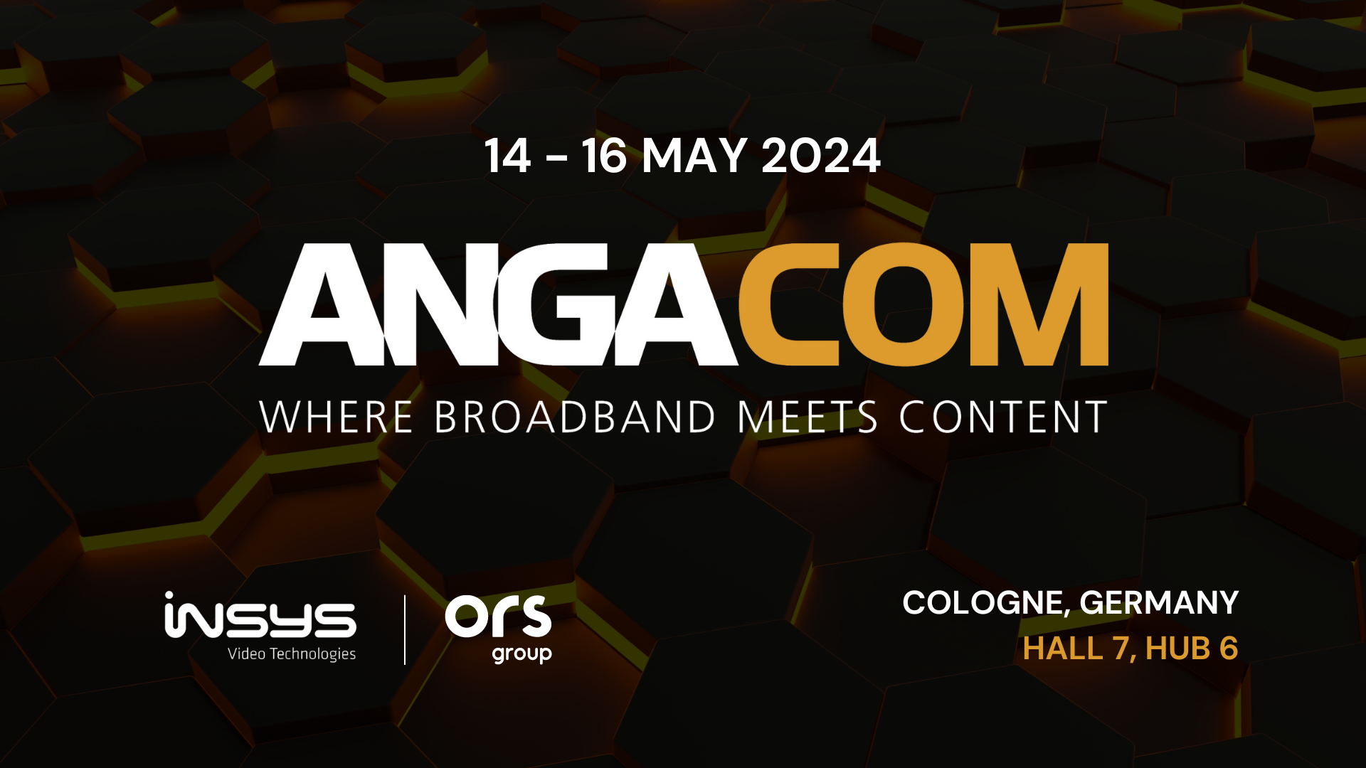 poster announcing AGNA COM 2024 event